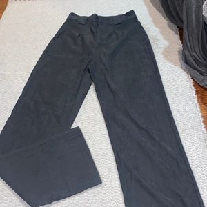 Charcoal grey trousers